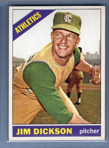 1966 Topps #201 Jim Dickson EX  GO468