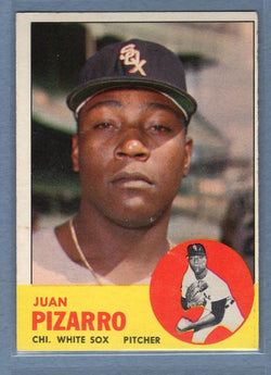 1963 Topps #160 Juan Pizarro EX   GO148
