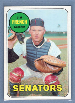 1969 Topps #199 Jim French  EX   GO501