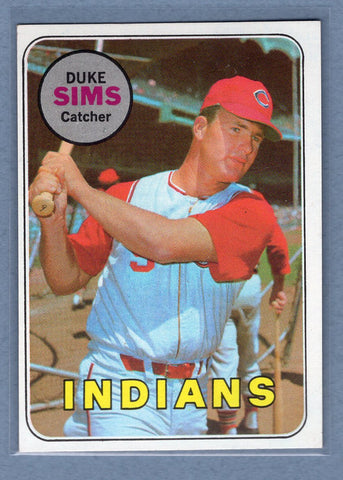 1969 Topps #414 Duke Sims EX-MT  GO572