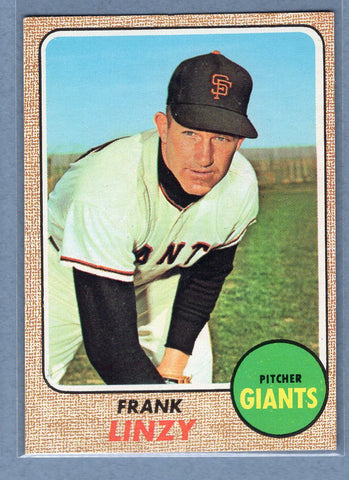 1968 Topps #147 Frank Linzy (b)EX-MT  GO507