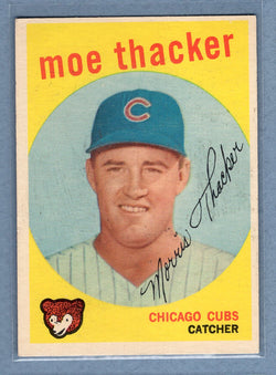 1959 Topps #474 Moe Thacker (st) VG  GO186