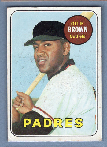 1969 Topps #149 Ollie Brown (st) (b) VG  GO577