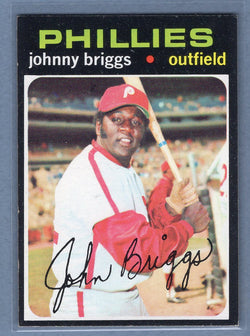 1971 Topps #297 Johnny Briggs (b) EX  GO950