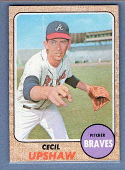 1968 Topps #286 Cecil Upshaw EX-MT  GO545