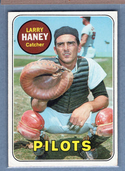 1969 Topps #209 Larry Haney  EX   GO501