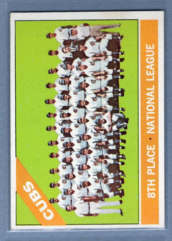 1966 Topps #204 Cubs Team EX  GO468
