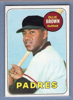 1969 Topps #149 Ollie Brown (c) EX  GO577