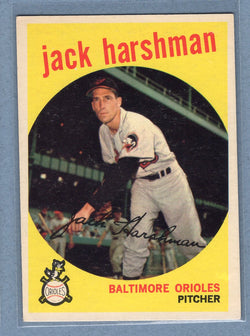 1959 Topps #475 Jack Harshman EX-MT  GO186