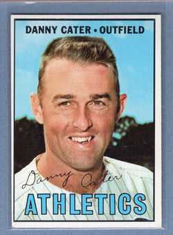 1967 Topps #157 Danny Cater EX-MT  GO308