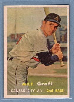 1957 Topps #369 Milt Graff EX-MT  GO150