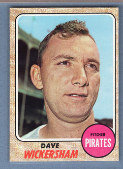 1968 Topps #288 Dave Wickersham EX-MT  GO545