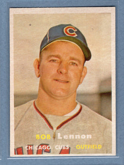 1957 Topps #371 Bob Lennon EX-MT  GO150