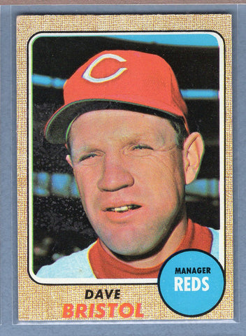 1968 Topps #148 Dave Bristol (st) (c)VG  GO507
