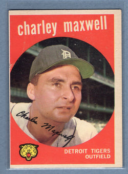 1959 Topps #481 Charley Maxwell EX  GO186
