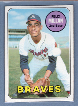 1969 Topps #210 Felix Millan (b) EX   GO501