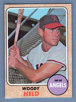 1968 Topps #289 Woody Held EX-MT  GO545
