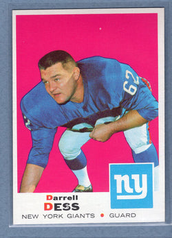 1969 Topps #219 Darrell Dess EX-MT  GO154