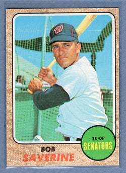 1968 Topps #149 Bob Saverine (a)EX-MT  GO507