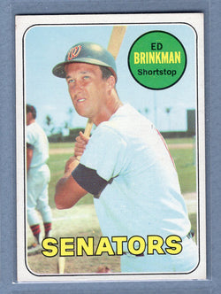 1969 Topps #153 Ed Brinkman (a) EX  GO577