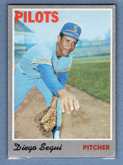 1970 Topps #2 Diego Segui  EX   GO695