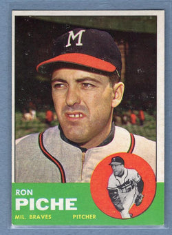 1963 Topps #179 Ron Piche EX   GO148