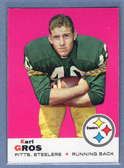 1969 Topps #86 Earl Gros EX-MT  Set Break GO263