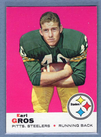 1969 Topps #86 Earl Gros EX-MT  Set Break GO263