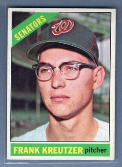 1966 Topps #211 Frank Kreutzer EX  GO468