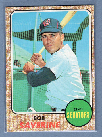 1968 Topps #149 Bob Saverine (c)EX-MT  GO507
