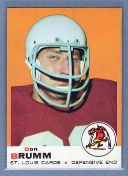1969 Topps #87 Don Brumm EX-MT  Set Break GO263