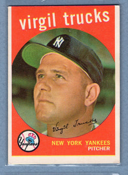 1959 Topps #417 Virgil Trucks VG-EX   GO207