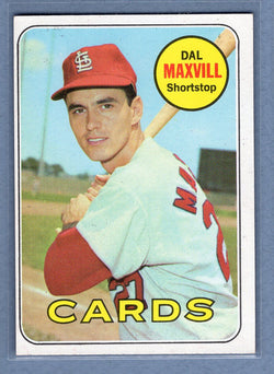 1969 Topps #320 Dal Maxvill (c) EX-MT  GOWABB
