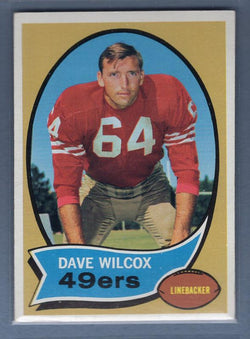 1970 Topps #57 Dave Wilcox (HOF) EX-MT  GO263