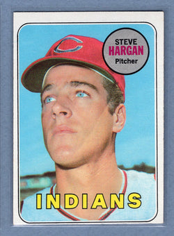 1969 Topps #348 Steve Hargan EX-MT  GO645