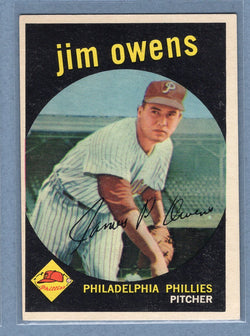 1959 Topps #503 Jim Owens EX-MT  GO186