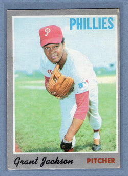 1970 Topps #6 Grant Jackson  VG  GO695