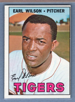 1967 Topps #305 Earl Wilson EX   GO415