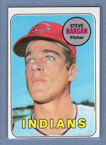 1969 Topps #348 Steve Hargan EX-MT  GO645
